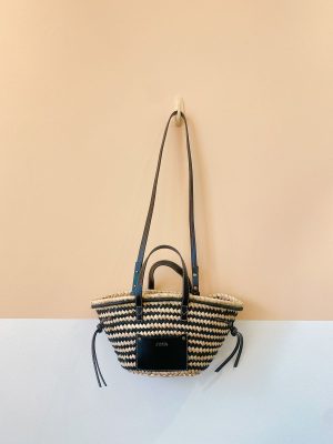 Bolsa palha p&b Isabel Marant