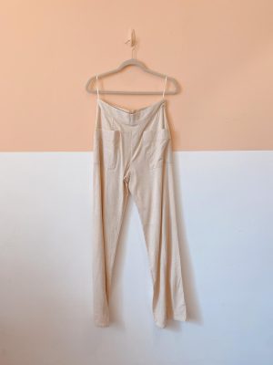 Calça off linho Clariá P