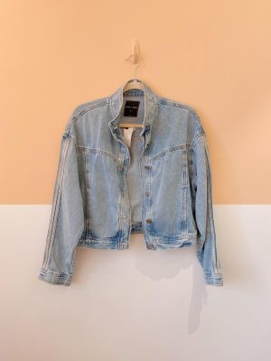 Jaqueta jeans listras Riachuelo P