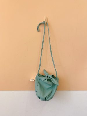 Bolsa verde água nó pequena Id Bags