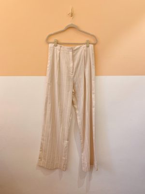 Calça reta alfaiataria off Animale 42