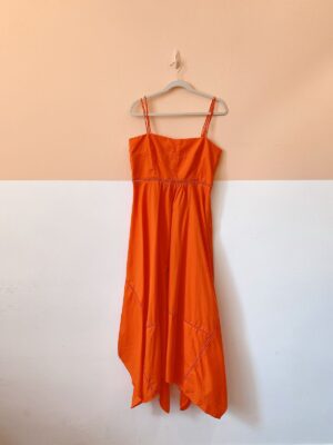 Vestido laranja Animale 42
