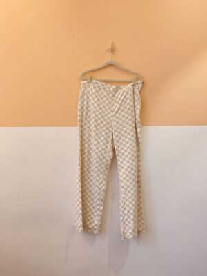 Calça off xadrez Cantão 44
