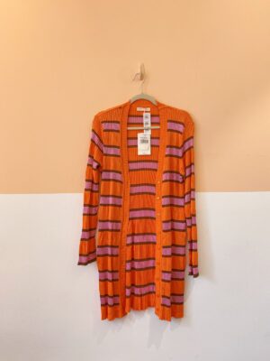 Cardigan tricot laranja NV G