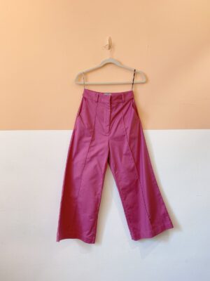 Calça social roxa Cruise 36